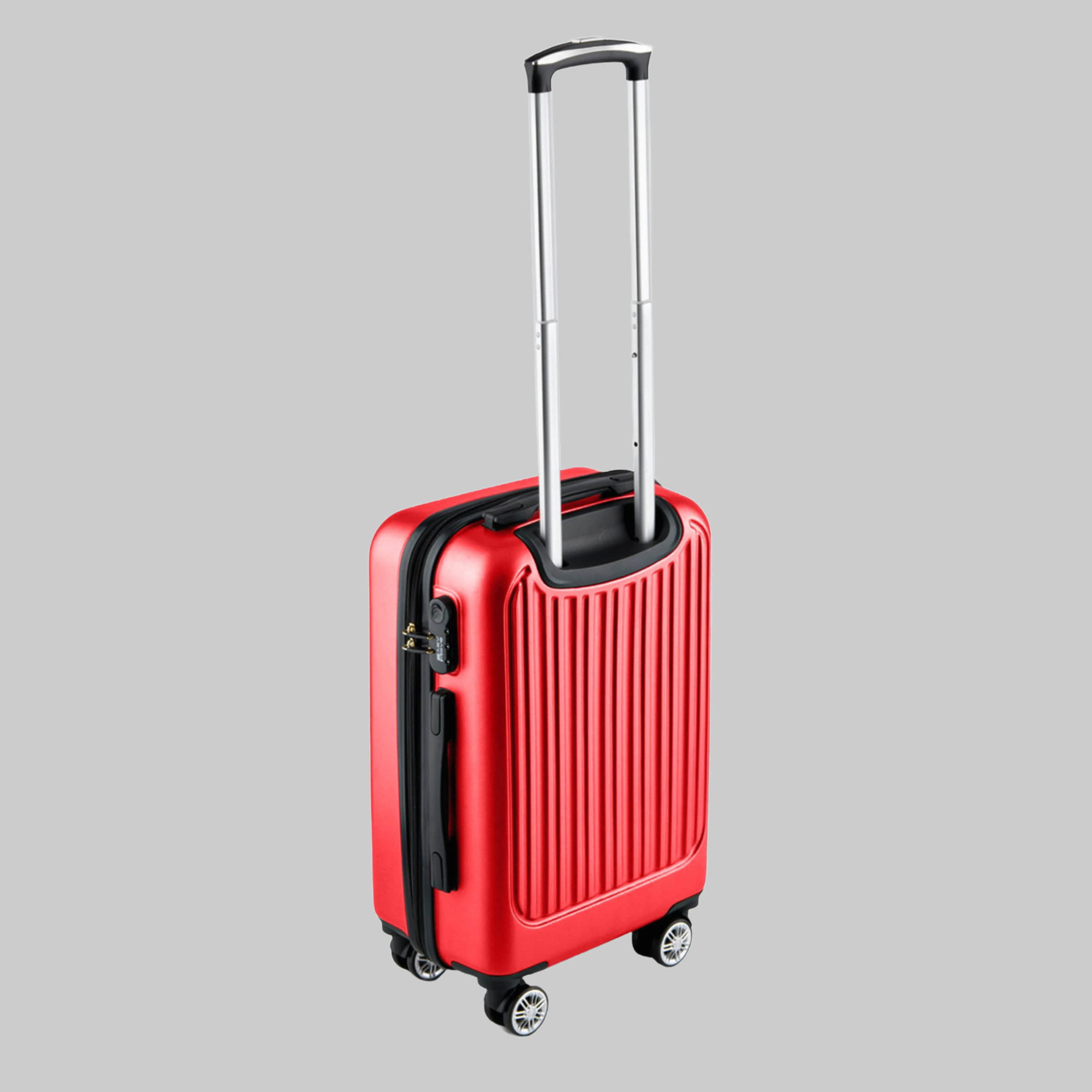 Easy Move Koffer & Reisegepäck Easy Move ACE 026 Hartschalen-Trolley - Robuster Reisekoffer aus ABS Rot