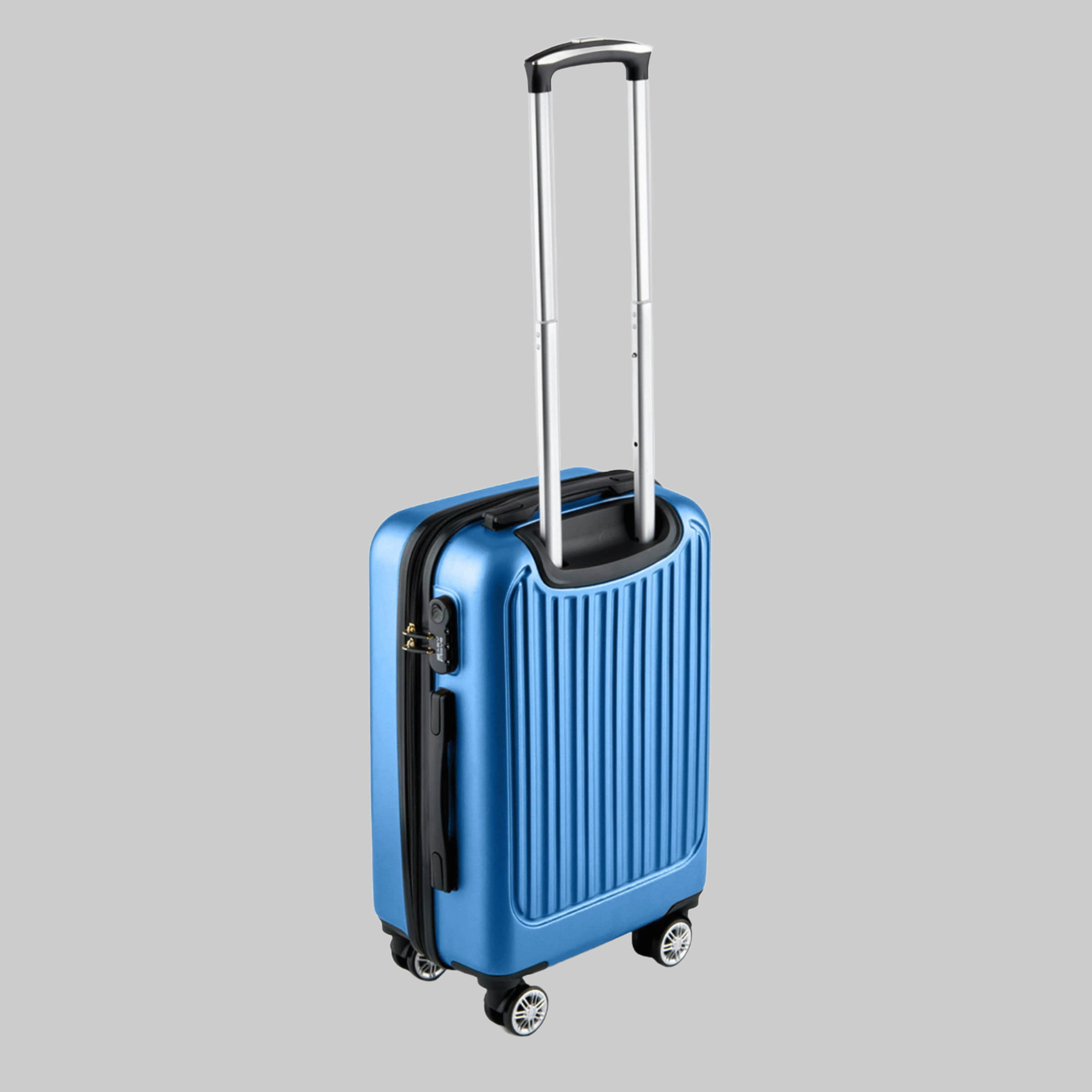 Koffer & Reisegepäck Easy Move Easy Move ACE 026 Hartschalen-Trolley - Robuster Reisekoffer aus ABS Light Blue