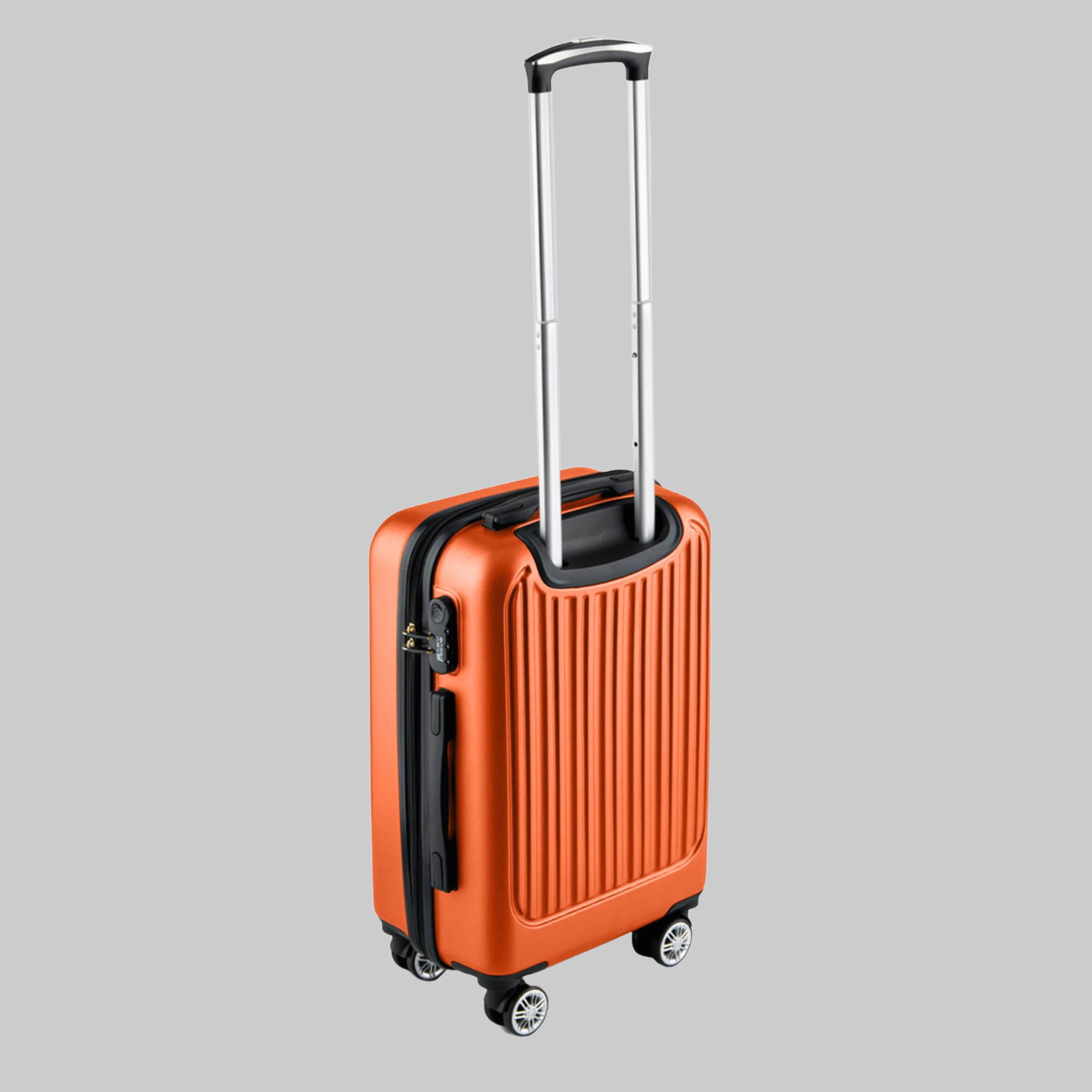 Easy Move Koffer & Reisegepäck Easy Move ACE 026 Hartschalen-Trolley - Robuster Reisekoffer aus ABS Orange