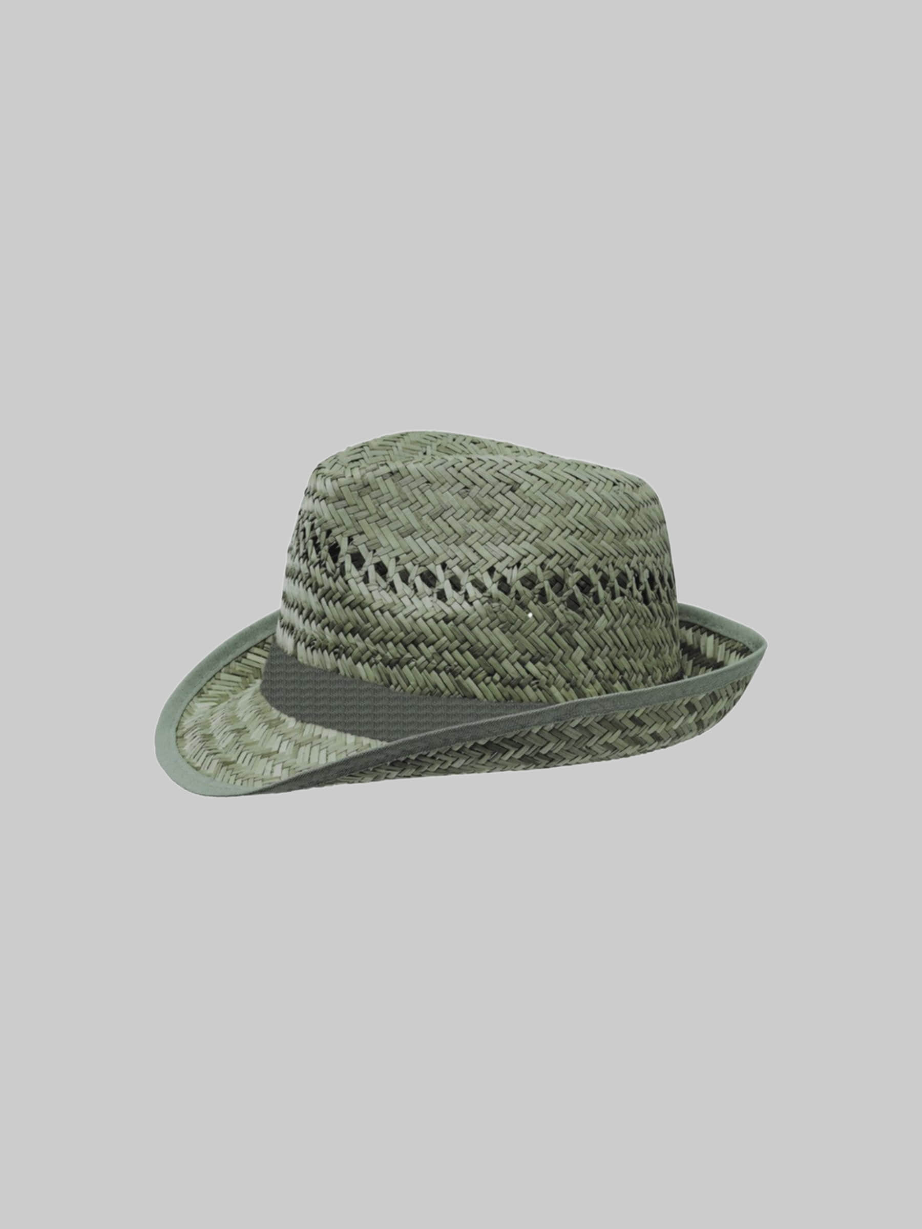 effax Mädchenmode Effax Straw Hat - Olive Green | Stylish Summer Headwear
