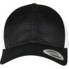 Flexfit 360° Omnimesh 2-Tone Cap by Yupoong - Stylish & Breathable black/white Jungenmode Flexfit