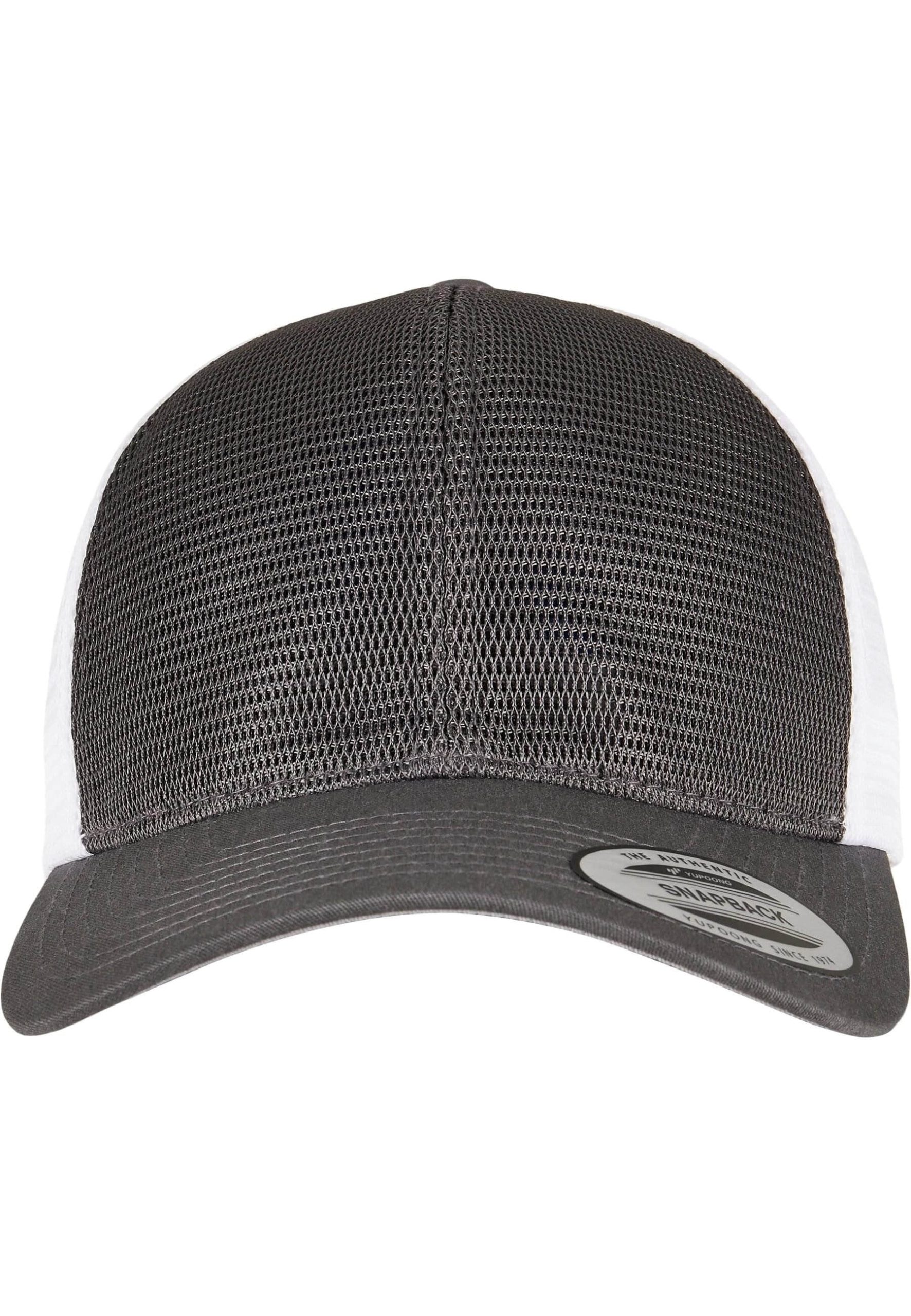 Flexfit Jungenmode Flexfit 360° Omnimesh 2-Tone Cap by Yupoong - Stylish & Breathable charcoal/w