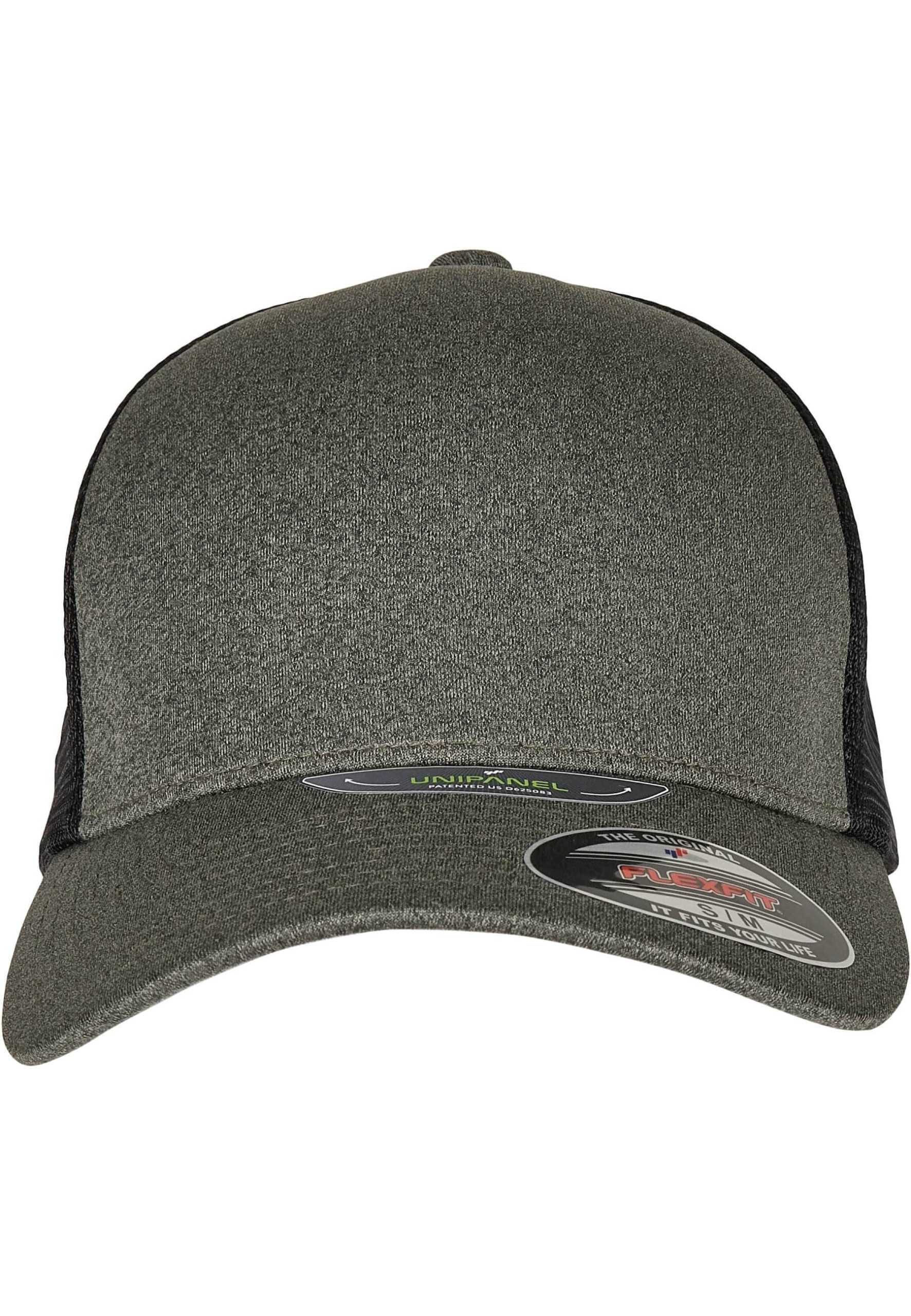 Flexfit Flexfit Uni Air Mesh Cap - Premium Adjustable Trucker Hat | Flexfit Yupoong olive/black Jungenmode