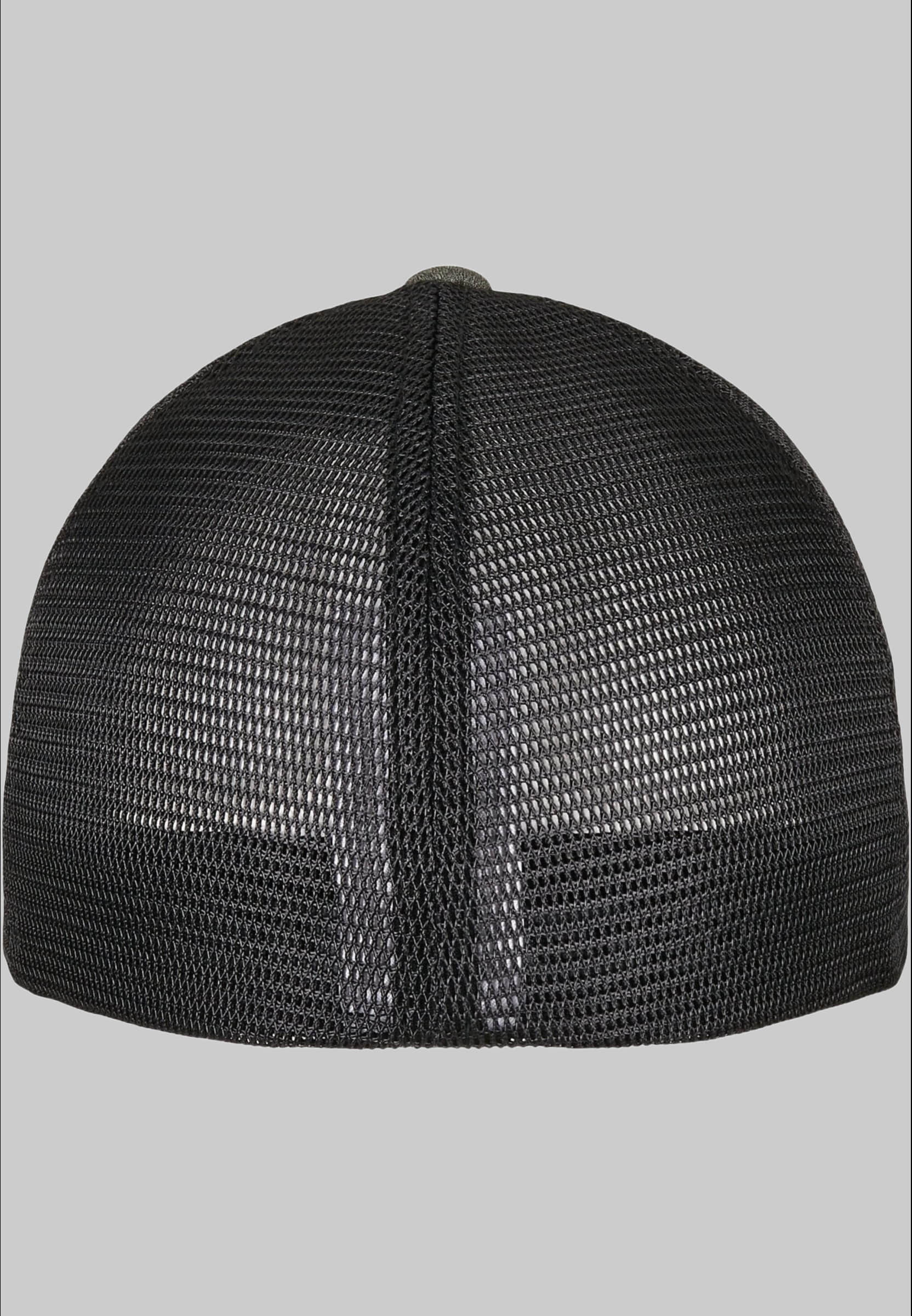 Flexfit Flexfit Uni Air Mesh Cap - Premium Adjustable Trucker Hat | Flexfit Yupoong olive/black Jungenmode