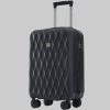 Fli eks Hartschalen-Trolleys | 4 Rollen | Handgepäckkoffer | Victorinox Qualität Schwarz Flieks Koffer & Reisegepäck