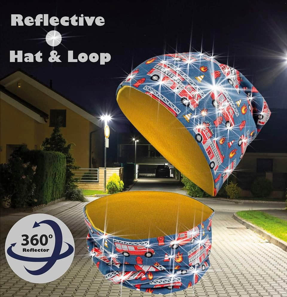HECKBO Mädchenmode HECKBO Kinder Set: 360° Reflective Beanie & Scarf - Ankorstore Exclusive Übergangsz