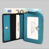 JOCKEY CLUB Mädchenmode JOCKEY CLUB Mini Leather Wallet with RFID Protection Blau