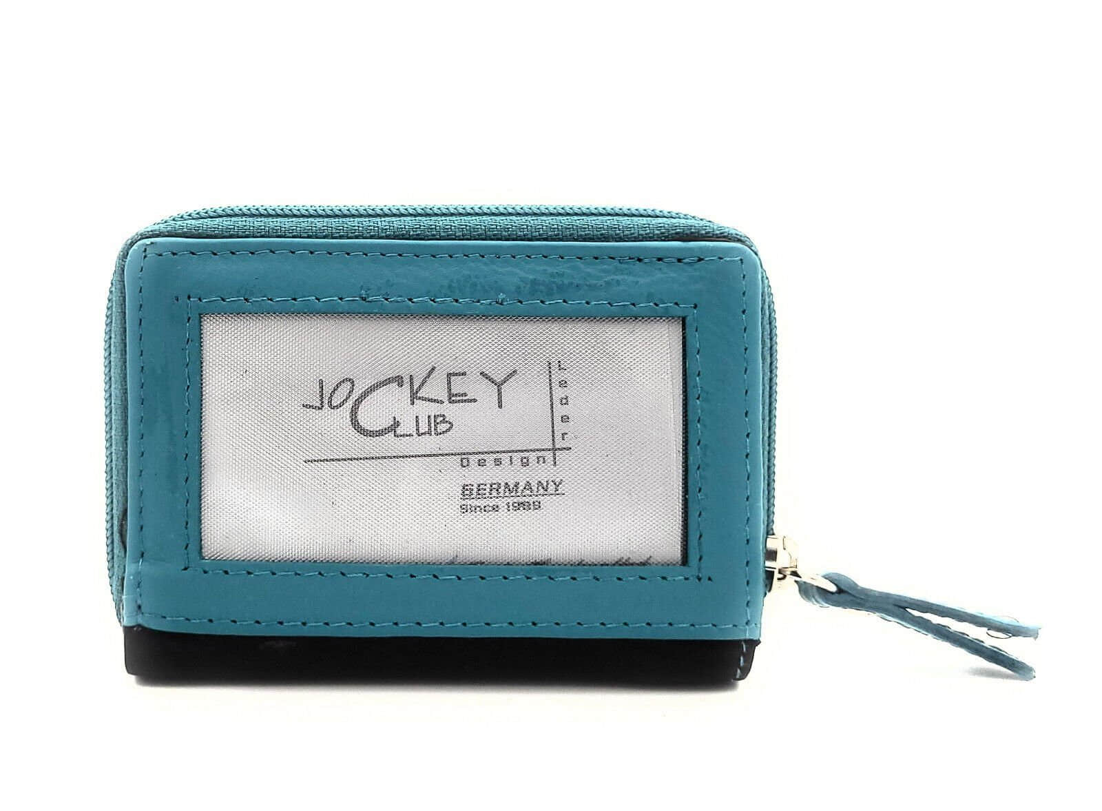 JOCKEY CLUB Mädchenmode JOCKEY CLUB Mini Leather Wallet with RFID Protection Blau