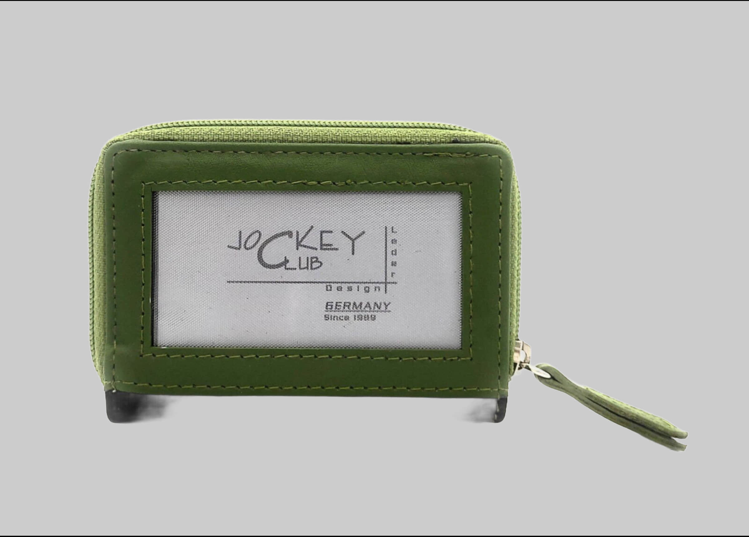 JOCKEY CLUB Mini Leather Wallet with RFID Protection Grün Mädchenmode JOCKEY CLUB