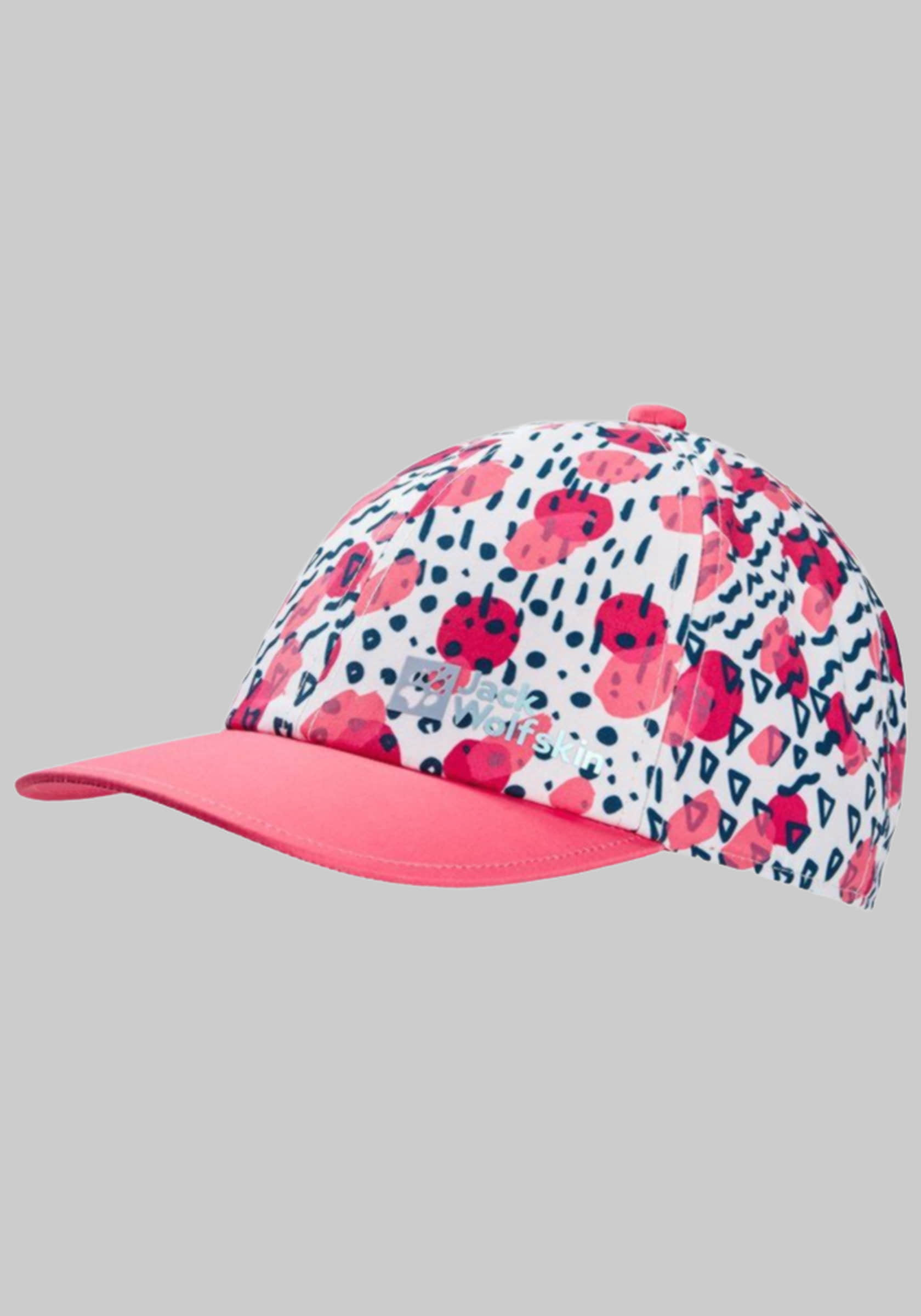 Jack Wolfskin Jungenmode Jack Wolfskin Kids VILLI CAP - Protective Baseball Hat pink-lemon