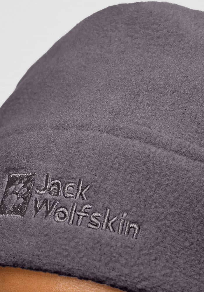 Jack Wolfskin Jack Wolfskin Real Stuff Beanie - Sustainable Fleece Hat wild-blossom Mädchenmode