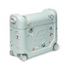 Stokke JetKids by Stokke BedBox: Ride-On Suitcase & Travel Bed for Kids Green Aurora myToys