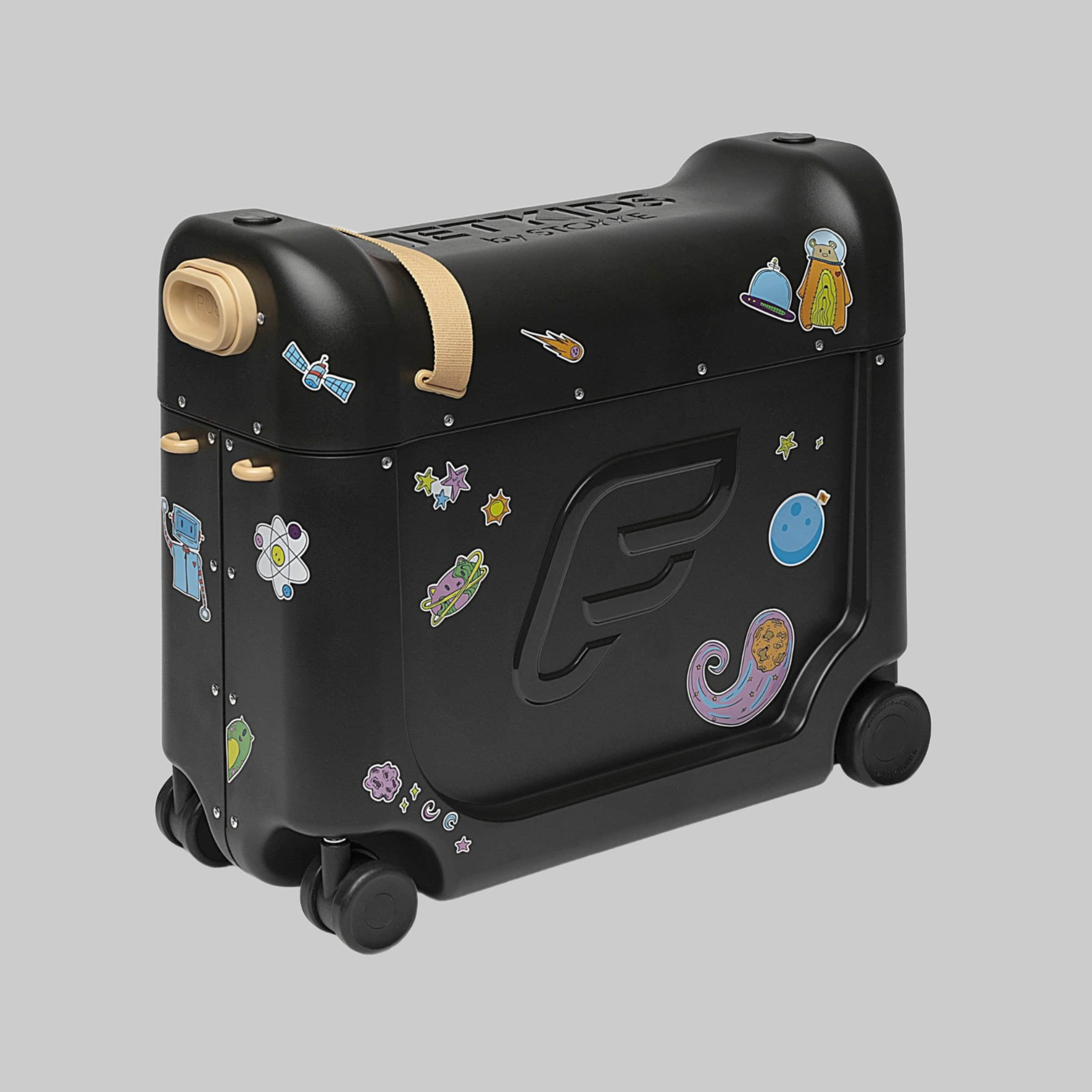 JetKids by Stokke BedBox: Ride-On Suitcase & Travel Bed for Kids Lunar Ecli Stokke myToys