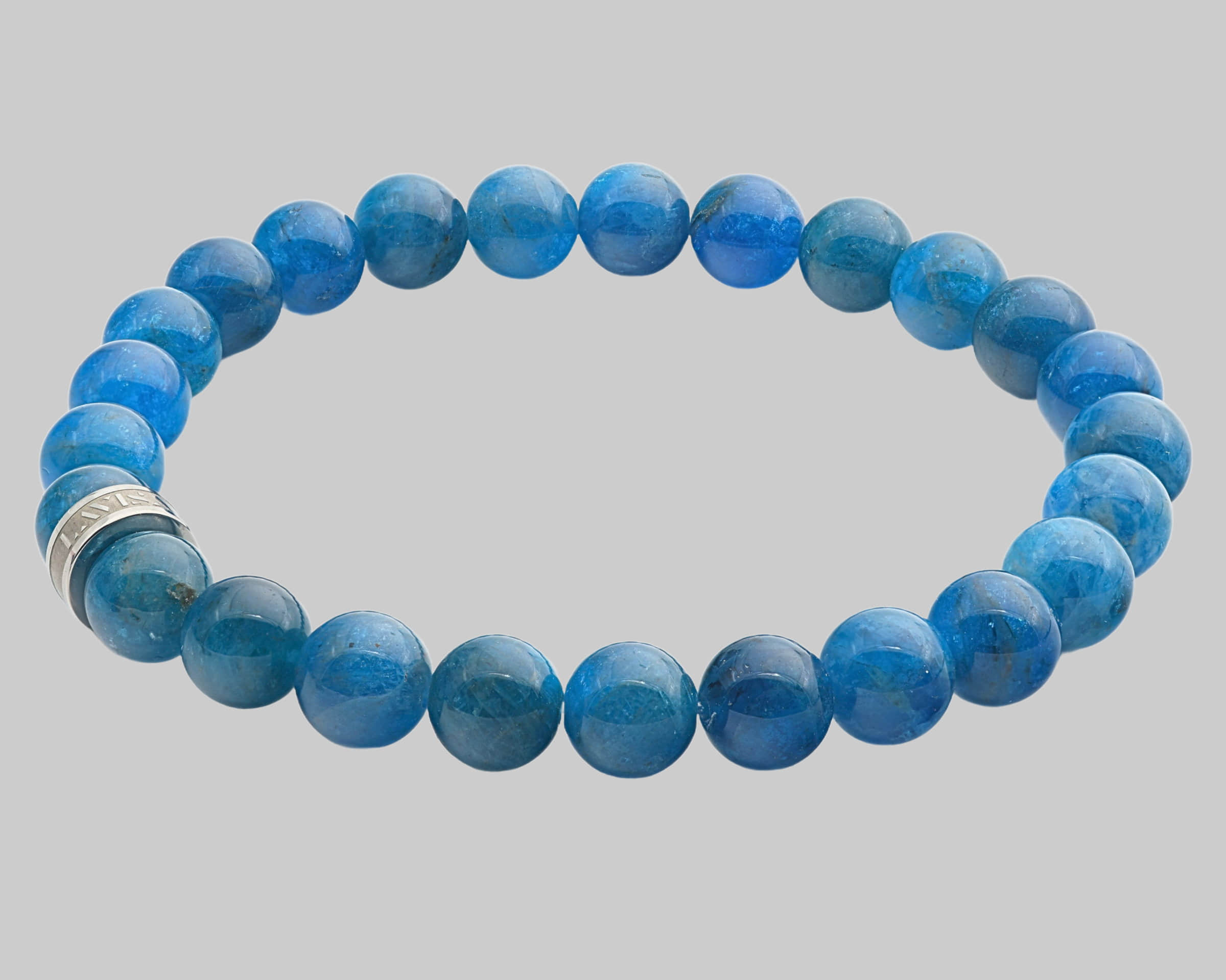 LAVISA Gemstone Bracelet | Natural Stone Beads | Healing Crystals | Uni Apatit myToys LAVISA