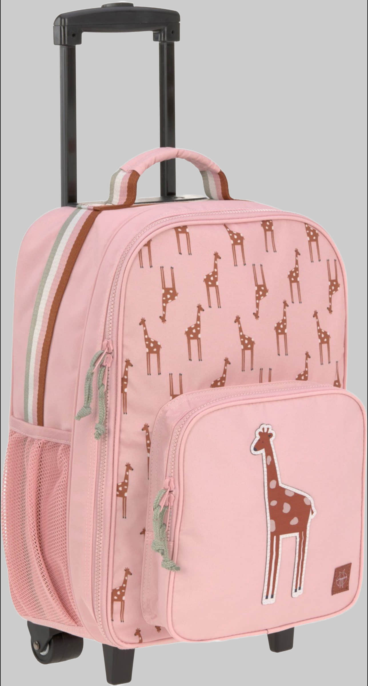 Mädchenmode Lu00C4SSIG LÄSSIG Kinderkoffer Safari Tiger Grey Giraffe
