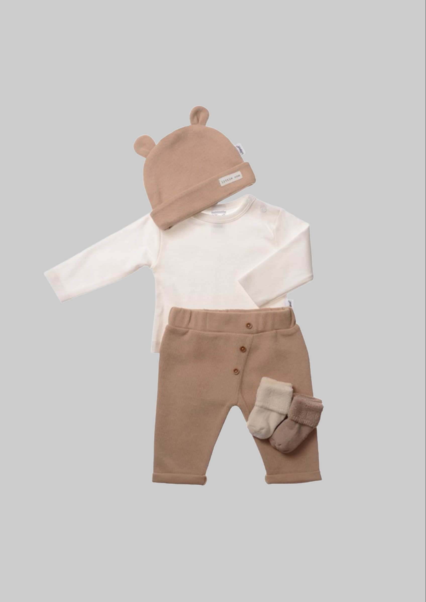 Liliput Babymode Liliput Starter Set - 5-Piece Newborn Baby Essentials | Baur beige