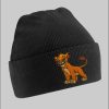 Mädchenmode Blondie \u0026 Brownie Lion King Simba Youth Beanie - Disney Knit Hat for Kids Schwarz