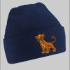 Blondie \u0026 Brownie Lion King Simba Youth Beanie - Disney Knit Hat for Kids Navyblau Mädchenmode