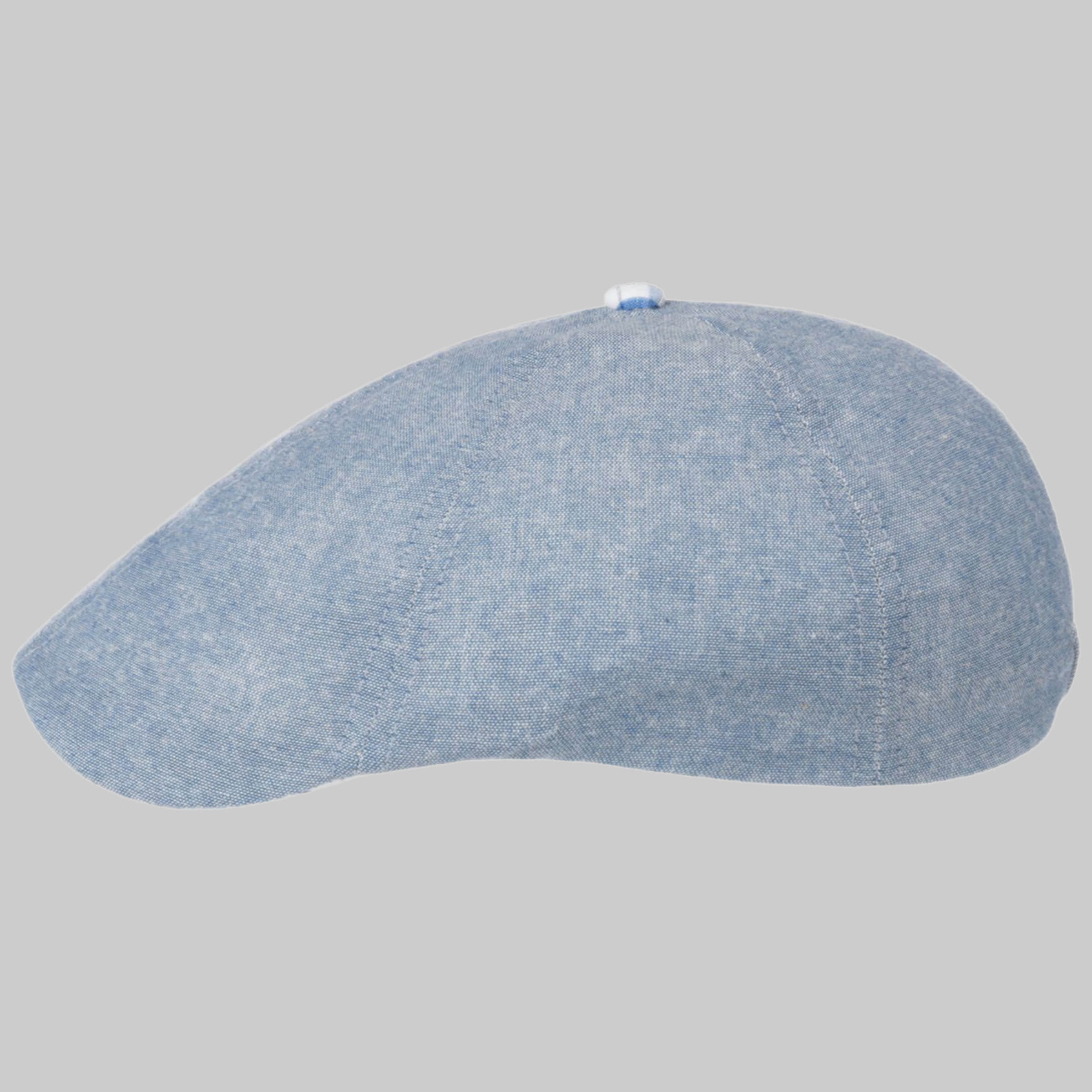 Lipodo Flat Cap - Classic Cotton Peaked Cap with Visor | Kids & Adults denim Jungenmode Lipodo