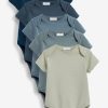 Next 5-Pack Baby Short-Sleeve Bodysuits - Premium Comfort & Value Petrol Blue Babymode Next