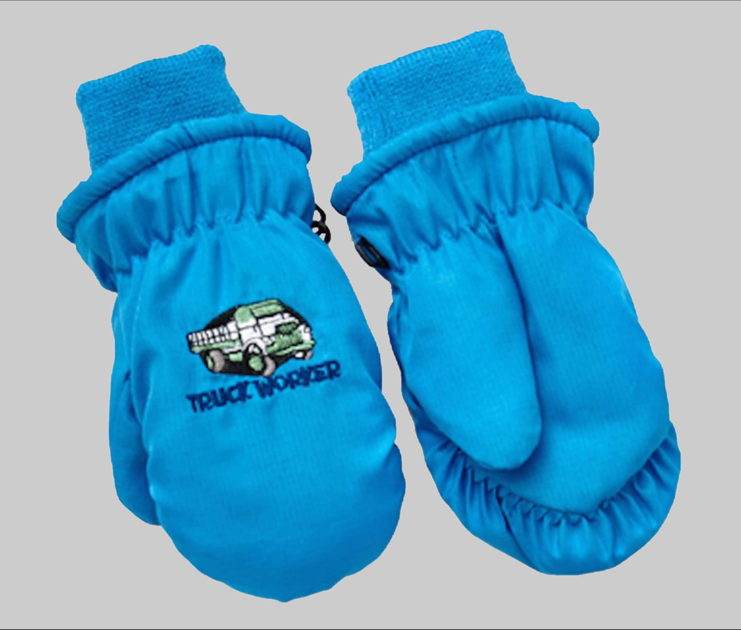 Outburst Mädchenmode Outburst Toddler Mittens - LKW (Truck) Design royalblau