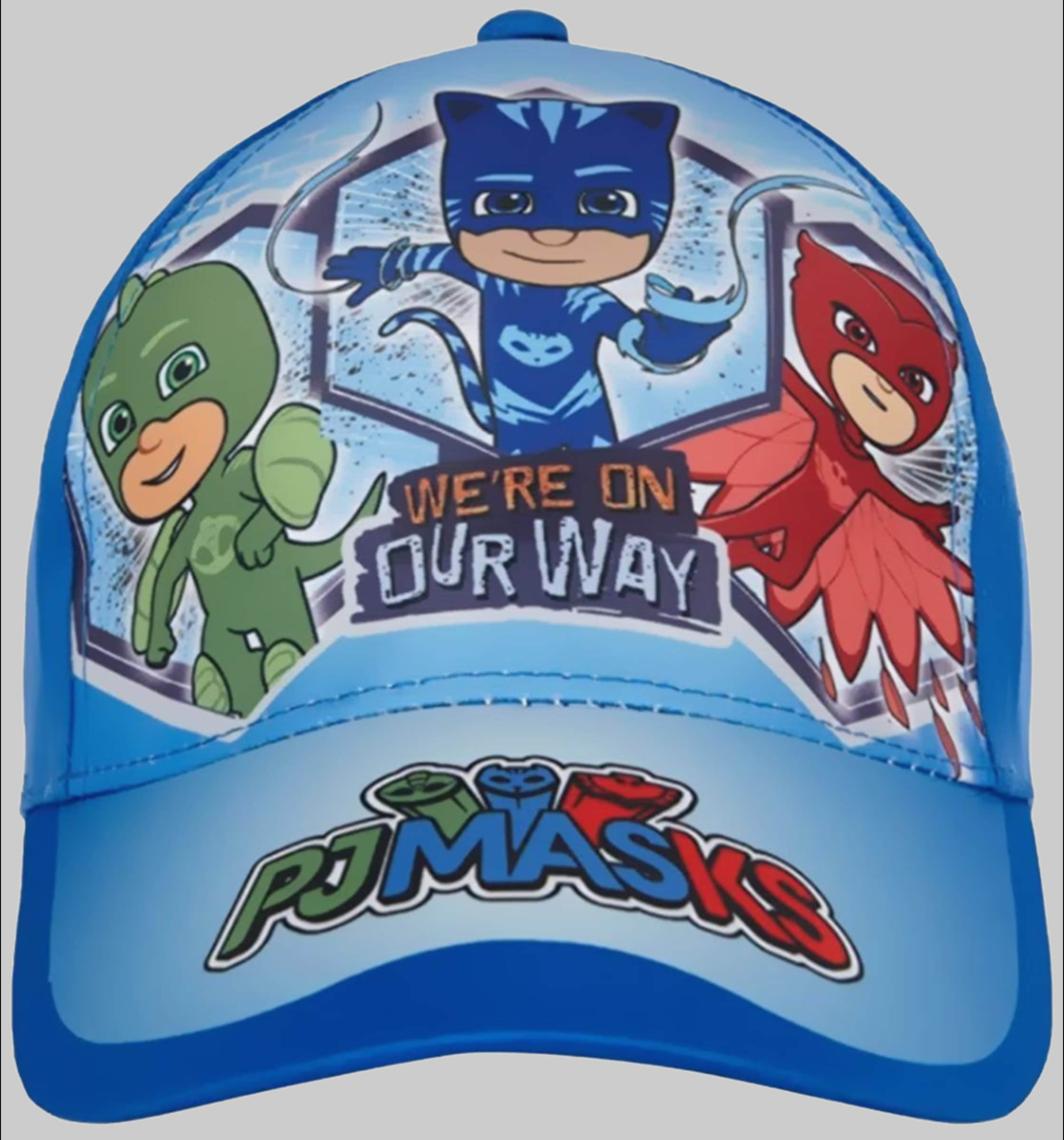 PJ Masks PJ Masks Kids Cap - Catboy, Gekko, Owlette - Boys & Girls Blau Mädchenmode