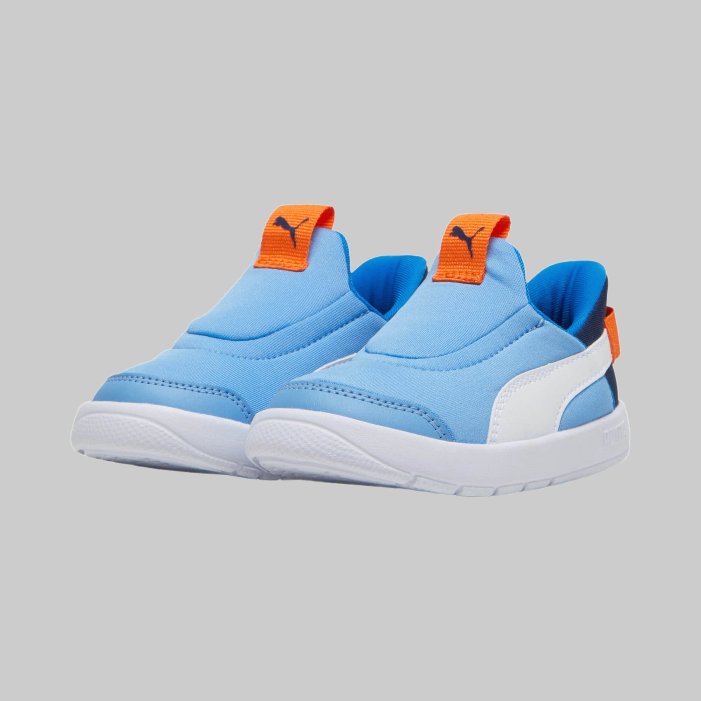 Babymode PUMA PUMA COURTFLEX V3 SLIPTECH INF Kids Sneakers - Easy-On Style Team Light