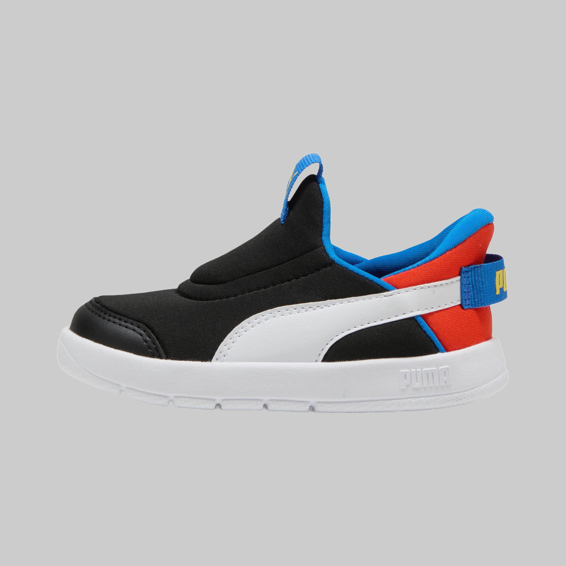 PUMA PUMA COURTFLEX V3 SLIPTECH INF Kids Sneakers - Easy-On Style PUMA Black Babymode