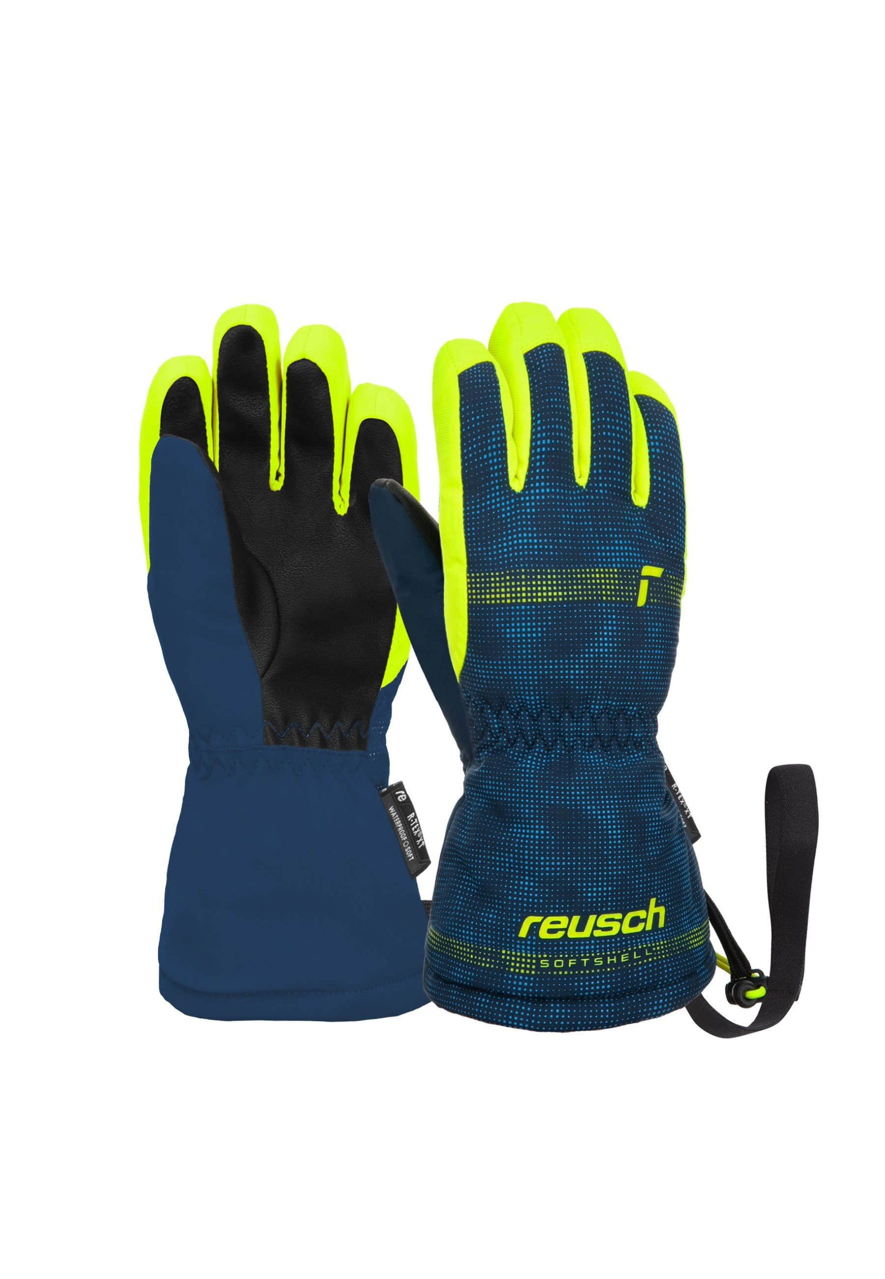 Reusch Handschuhe Reusch Maxi R-TEX® XT Ski Gloves - Warm & Waterproof Kids' Gloves blau-gelb
