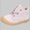 Ricosta Pepino 'Cory' Lauflerner: Premium Leather Kids Running Shoe - WMS Fit Violett Mädchenmode PEPINO by RICOSTA