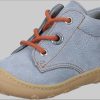 PEPINO by RICOSTA Ricosta Pepino 'Cory' Lauflerner: Premium Leather Kids Running Shoe - WMS Fit hellgrau Mädchenmode