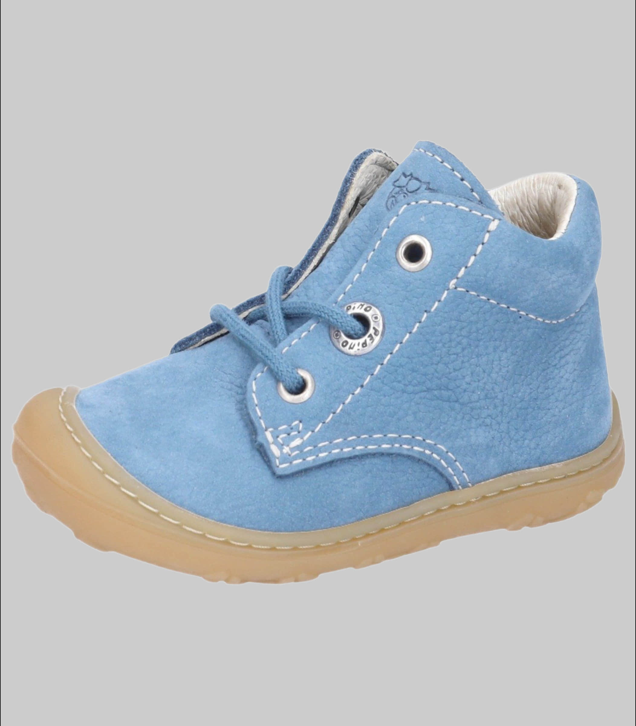 Babymode PEPINO by RICOSTA Ricosta Pepino 'Cory' Lauflerner: Premium Leather Kids Running Shoe - WMS Fit Jeans