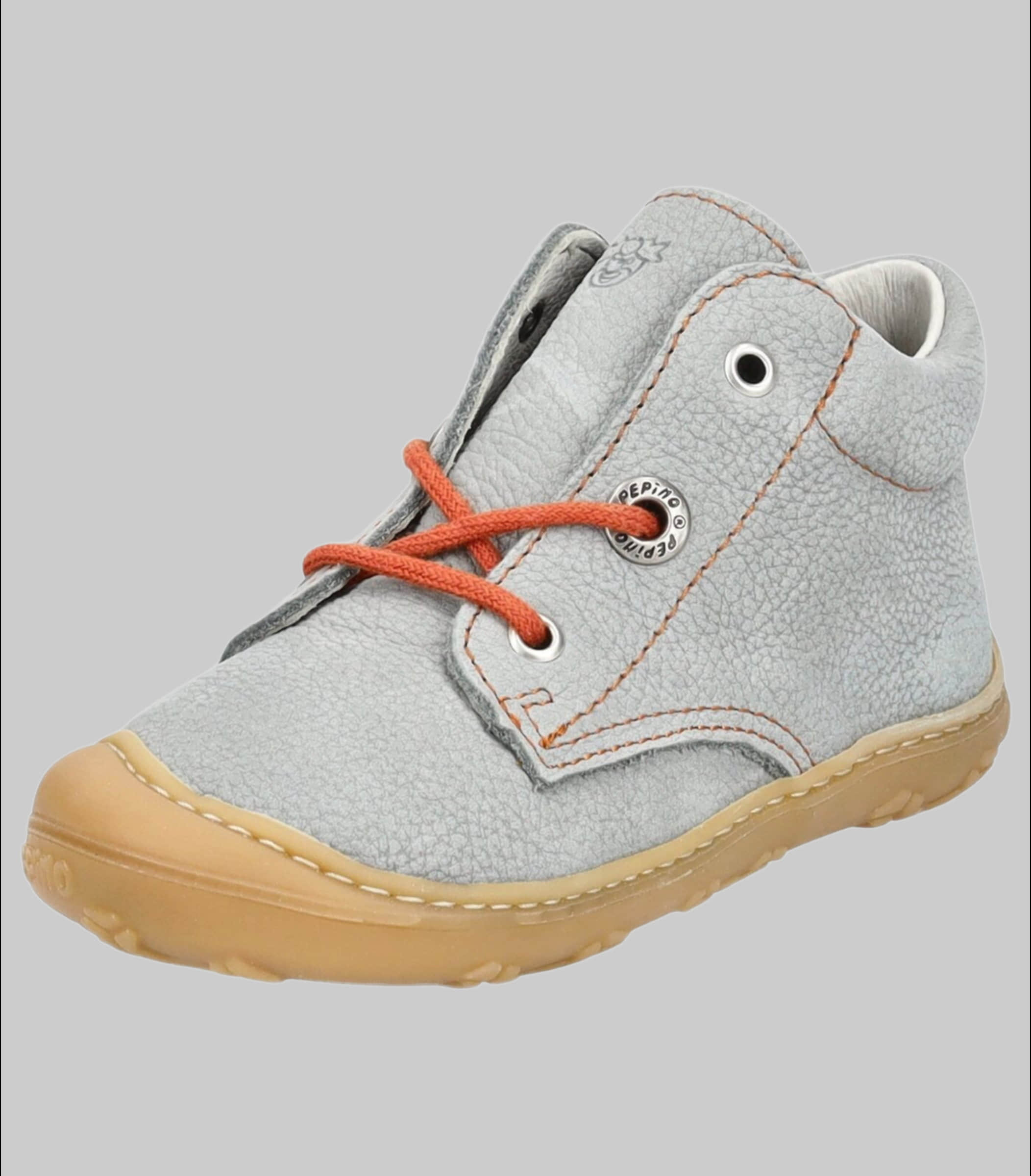 Lauflernschuhe PEPINO by RICOSTA Ricosta Pepino 'Cory' Lauflerner: Premium Leather Kids Running Shoe - WMS Fit Frost