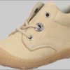PEPINO by RICOSTA Mädchenmode Ricosta Pepino 'Cory' Lauflerner: Premium Leather Kids Running Shoe - WMS Fit desert (18