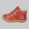 PEPINO by RICOSTA Babymode Ricosta Pepino 'Cory' Lauflerner: Premium Leather Kids Running Shoe - WMS Fit cayenne