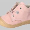Mädchenmode PEPINO by RICOSTA Ricosta Pepino 'Cory' Lauflerner: Premium Leather Kids Running Shoe - WMS Fit barbie rosa