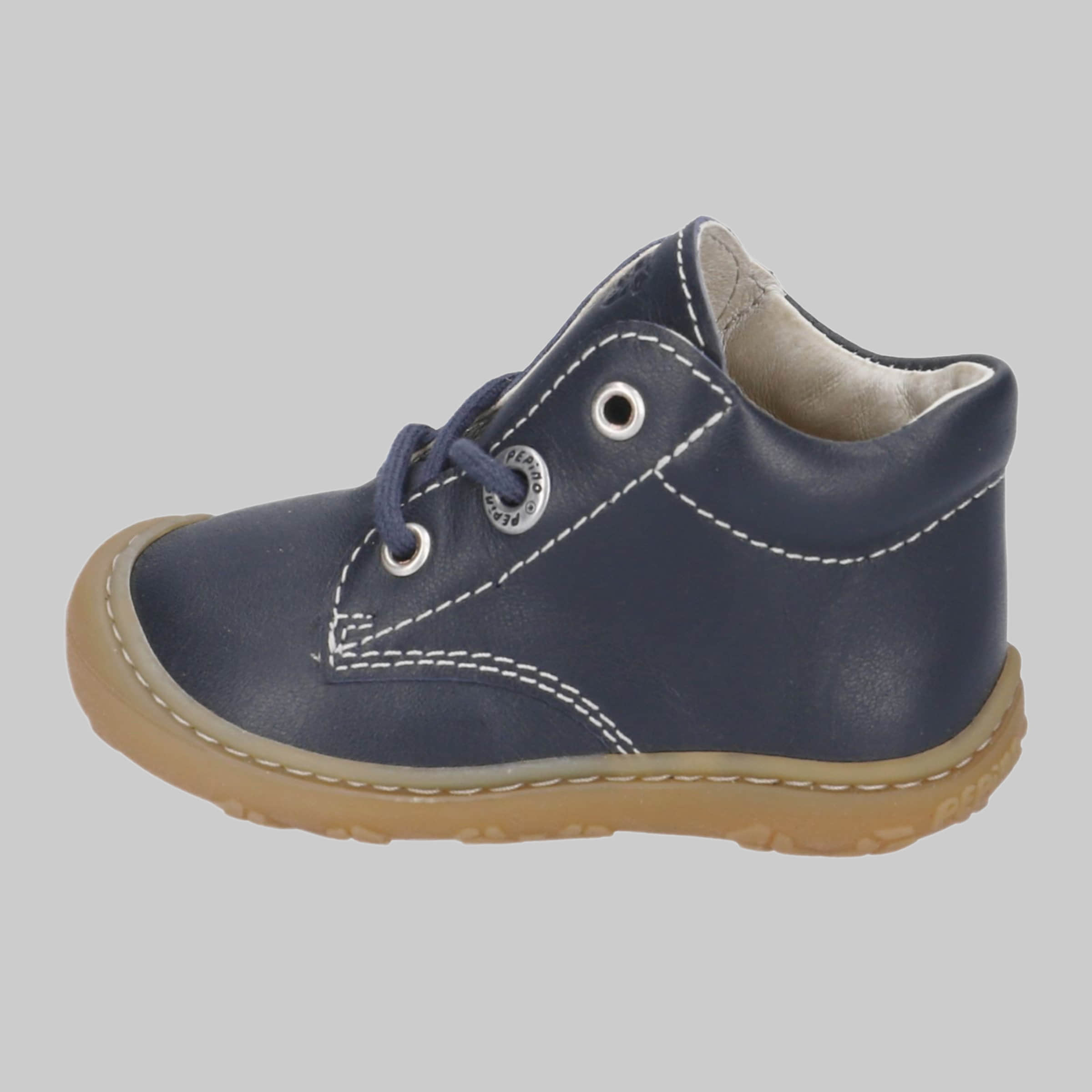 Ricosta Pepino 'Cory' Lauflerner: Premium Leather Kids Running Shoe - WMS Fit nautic PEPINO by RICOSTA Babymode