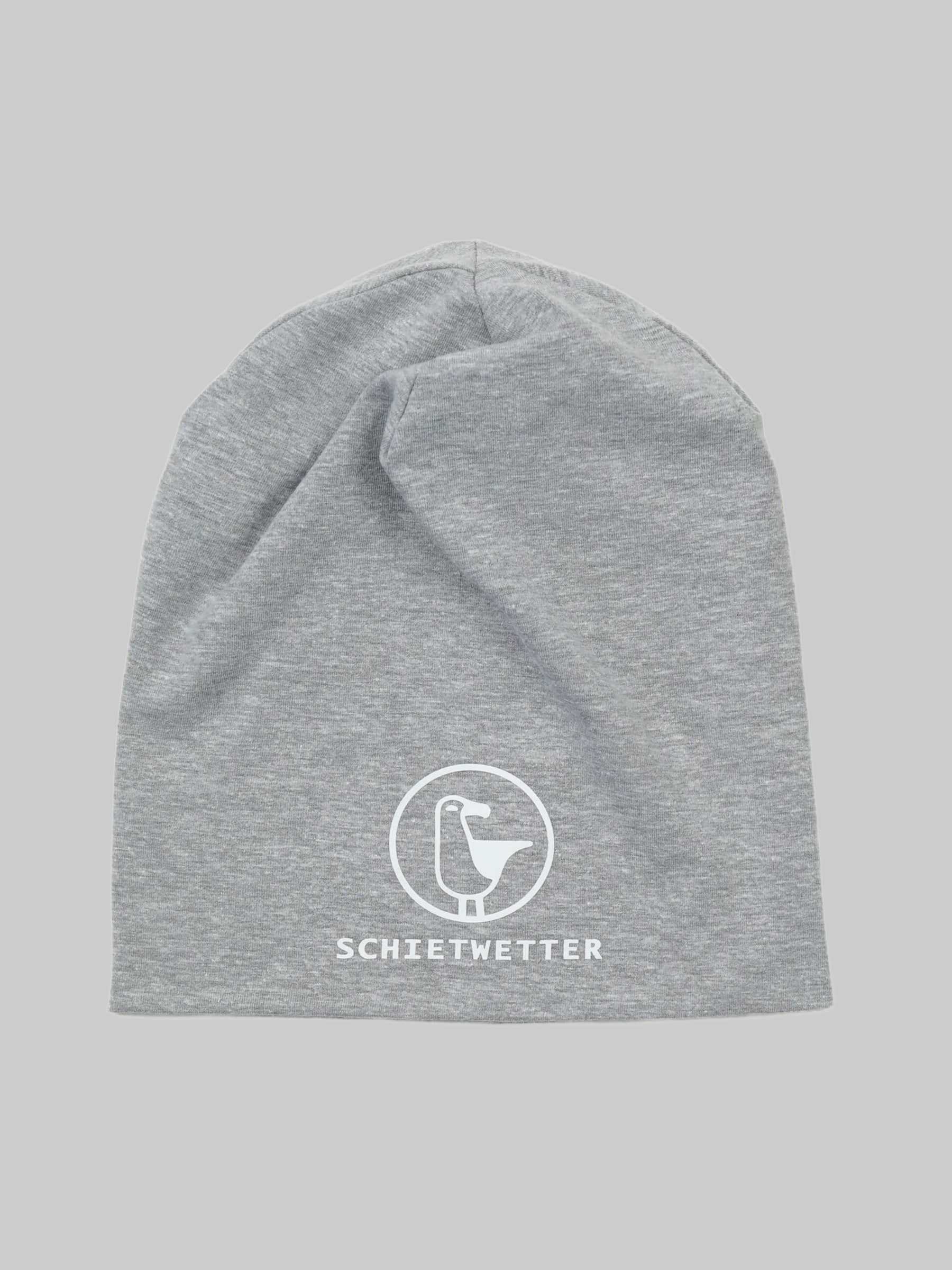 Schietwetter Mädchenmode Schietwetter Children's Beanie - Lightweight & Stylish grau/weiß