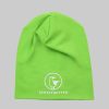 Mädchenmode Schietwetter Schietwetter Children's Beanie - Lightweight & Stylish lime/white