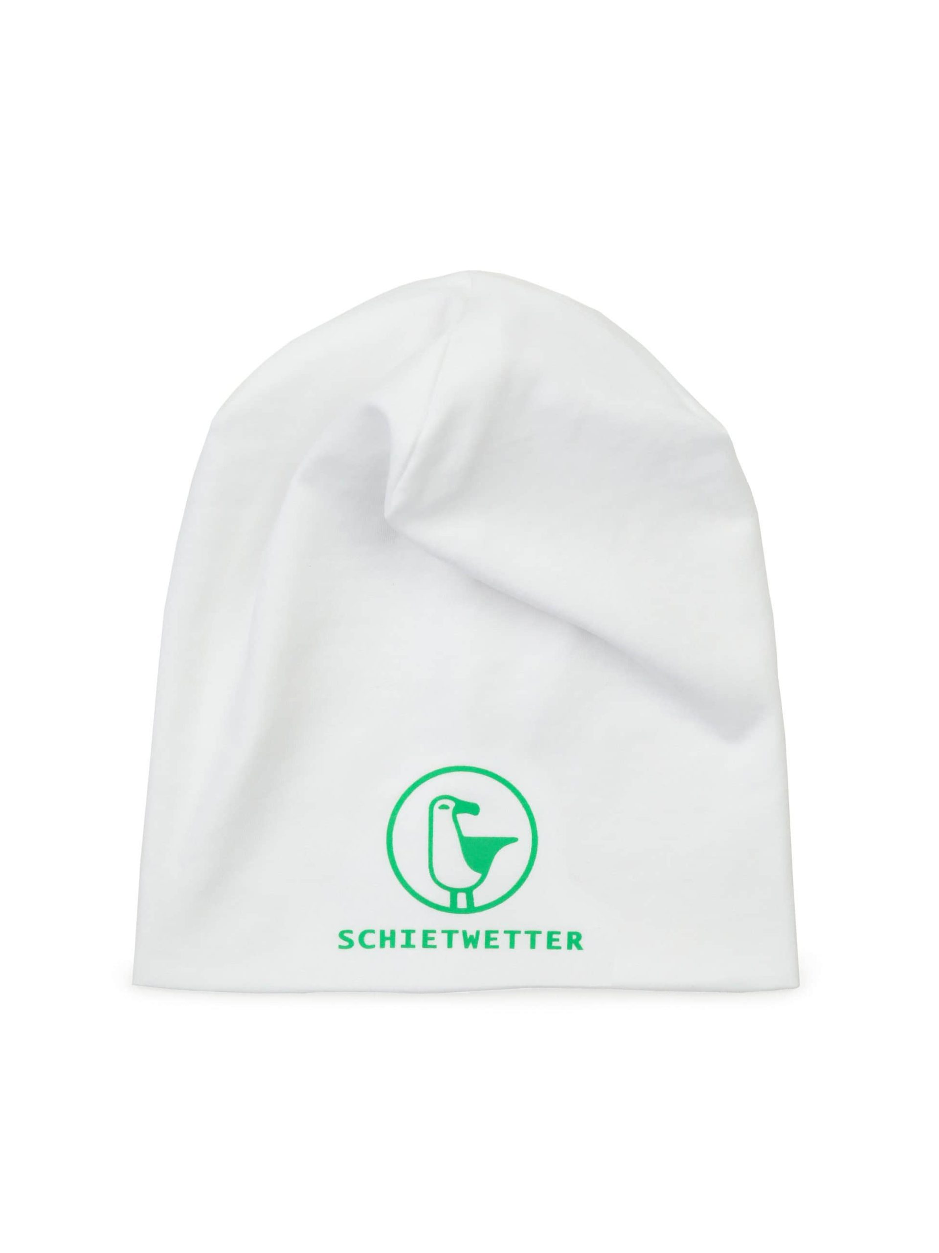 Schietwetter Children's Beanie - Lightweight & Stylish white/green Schietwetter Mädchenmode