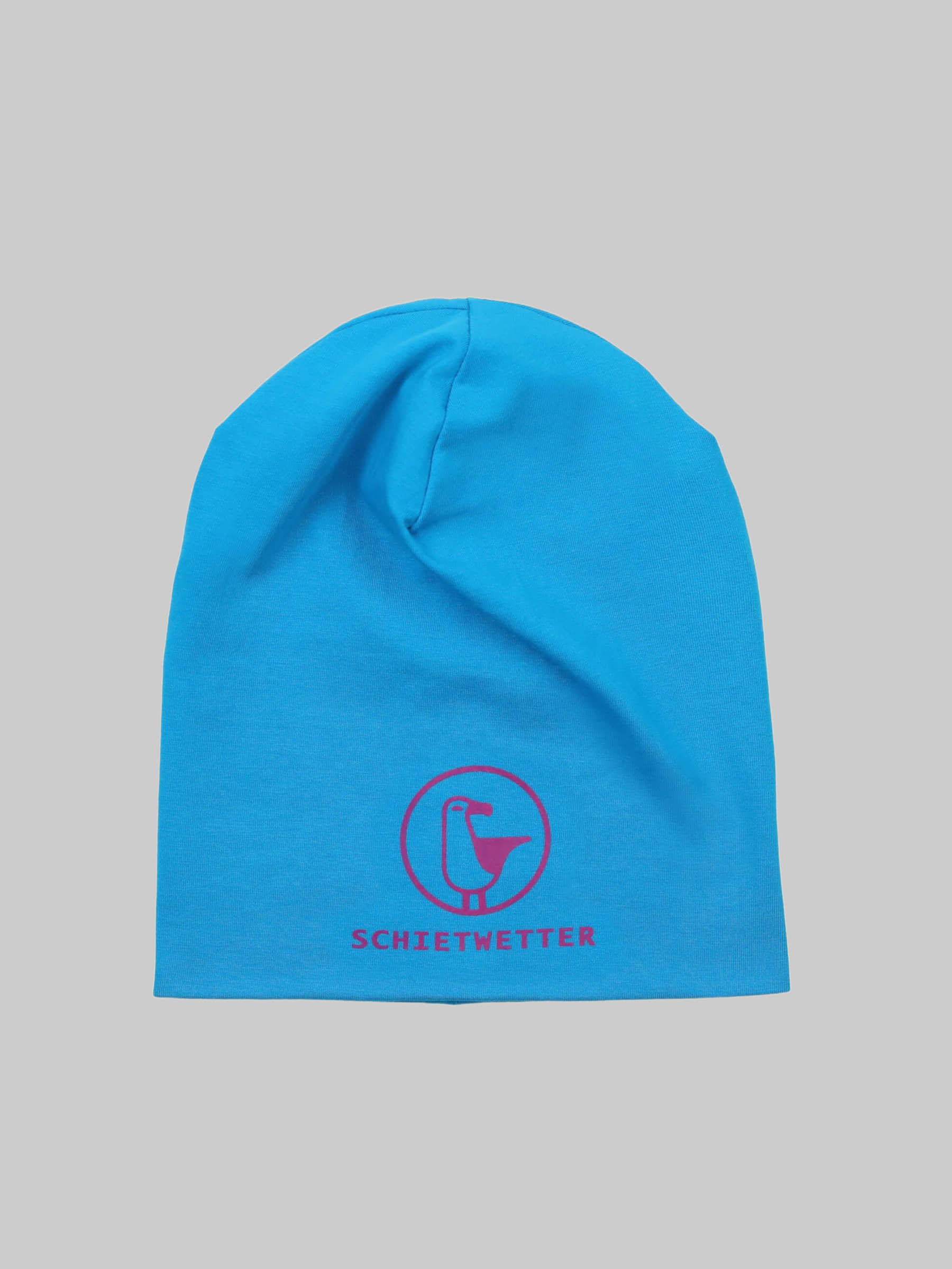 Schietwetter Mädchenmode Schietwetter Children's Beanie - Lightweight & Stylish azuro/fuch