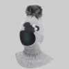 Smarilla Mädchen Wintermütze mit Bommel – Sterntaler Qualität Grau-Dunke Mädchenmode Smarilla