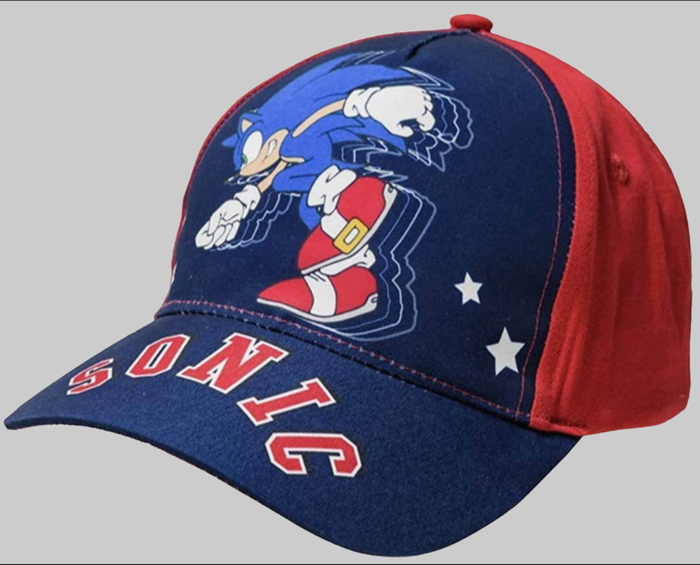Sonic the Hedgehog Fitted Cap - Official SEGA Design - Sonic, Tails & Knuckles Jungenmode Sonic SEGA