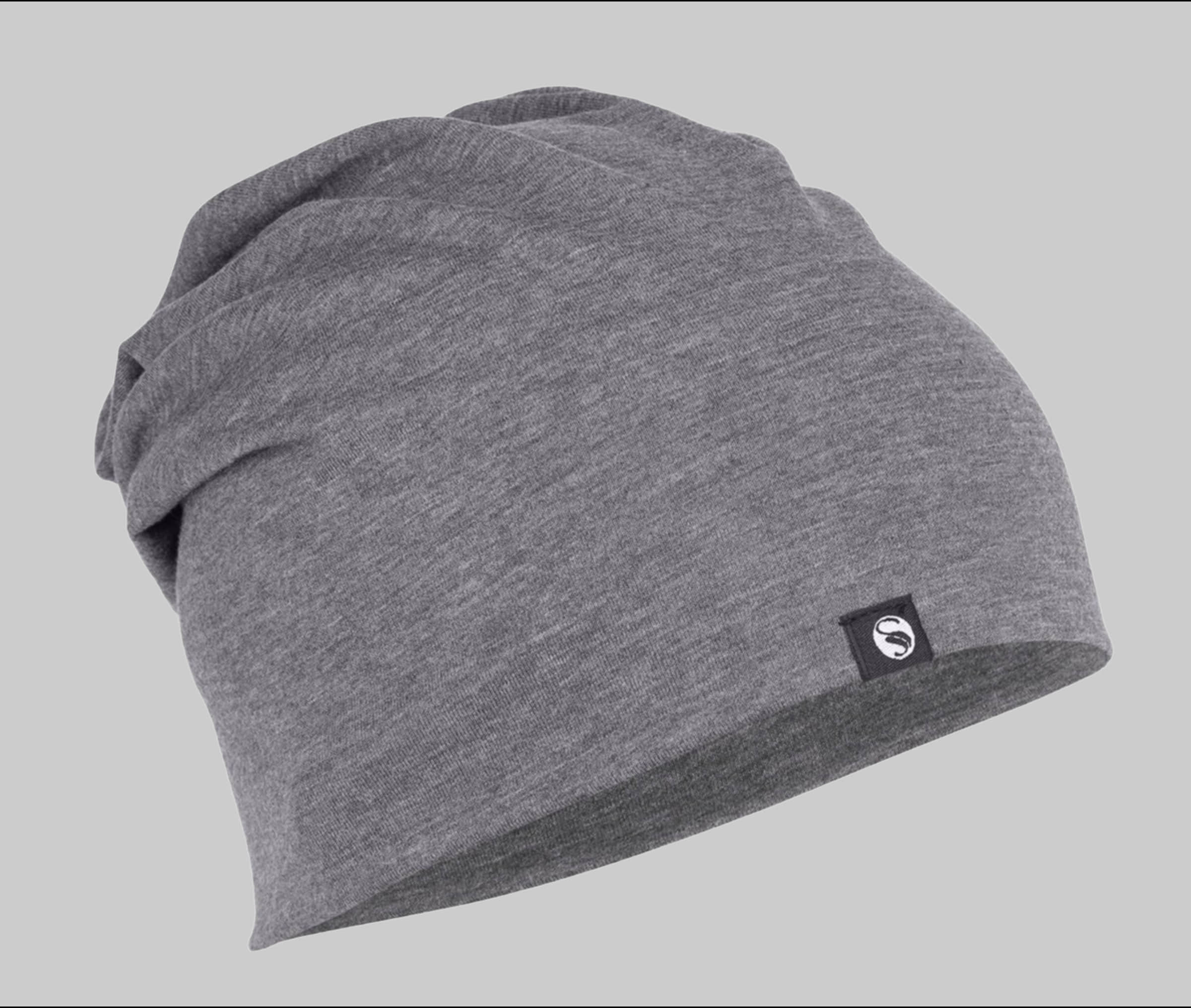 Stark Soulu00AE Accessoires & Taschen Stark Soul® Uni Slouch Beanie - Premium Cotton Jersey Knit Anthrazit