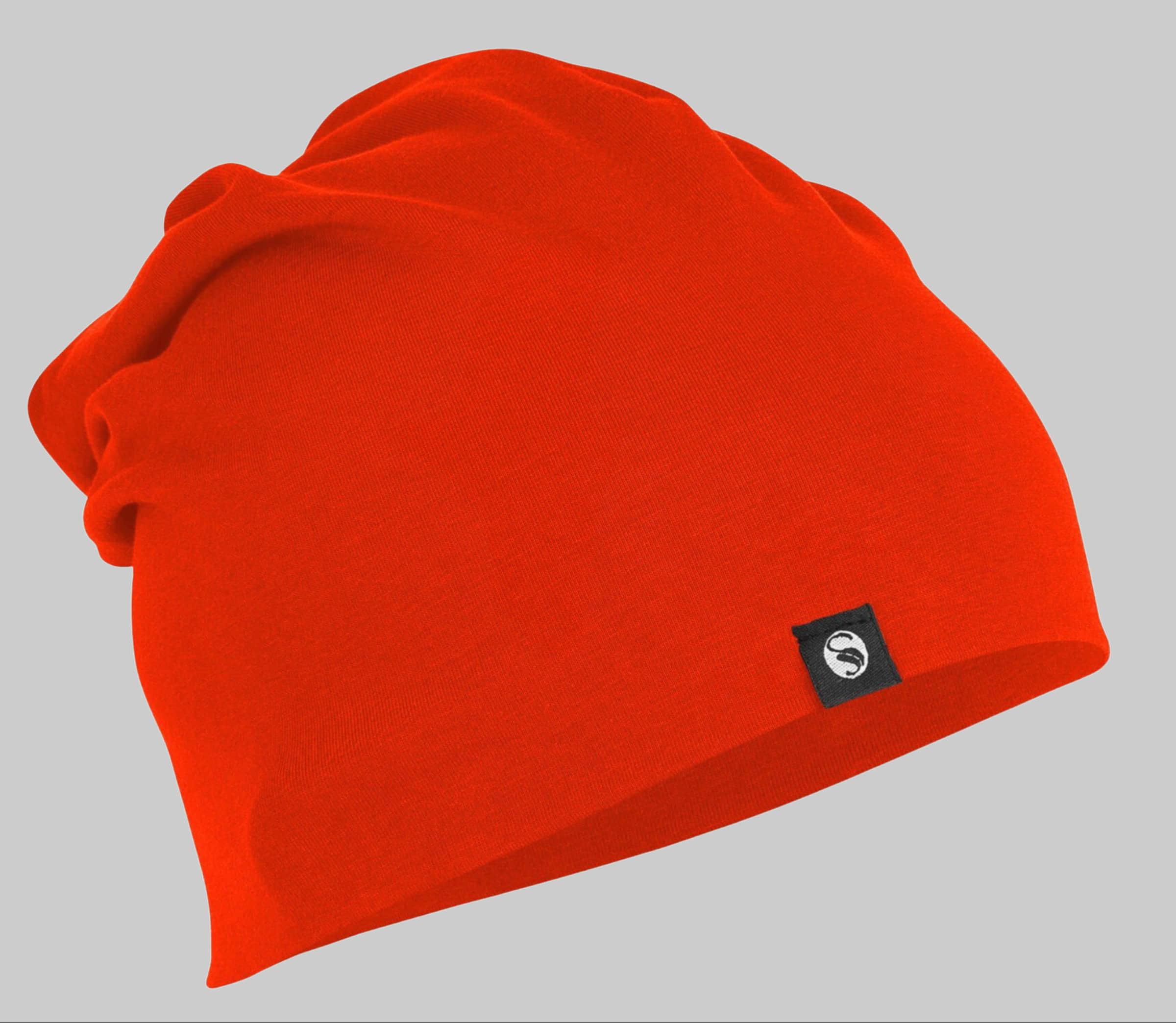 Stark Soulu00AE Accessoires & Taschen Stark Soul® Uni Slouch Beanie - Premium Cotton Jersey Knit Rot