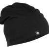 Stark Soul® Uni Slouch Beanie - Premium Cotton Jersey Knit Schwarz Stark Soulu00AE Mädchenmode