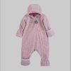 Sterntaleru00AE Sterntaler® Microfleece Overall - Cozy Baby Jumpsuit | Shop Now rosa melange Babymode