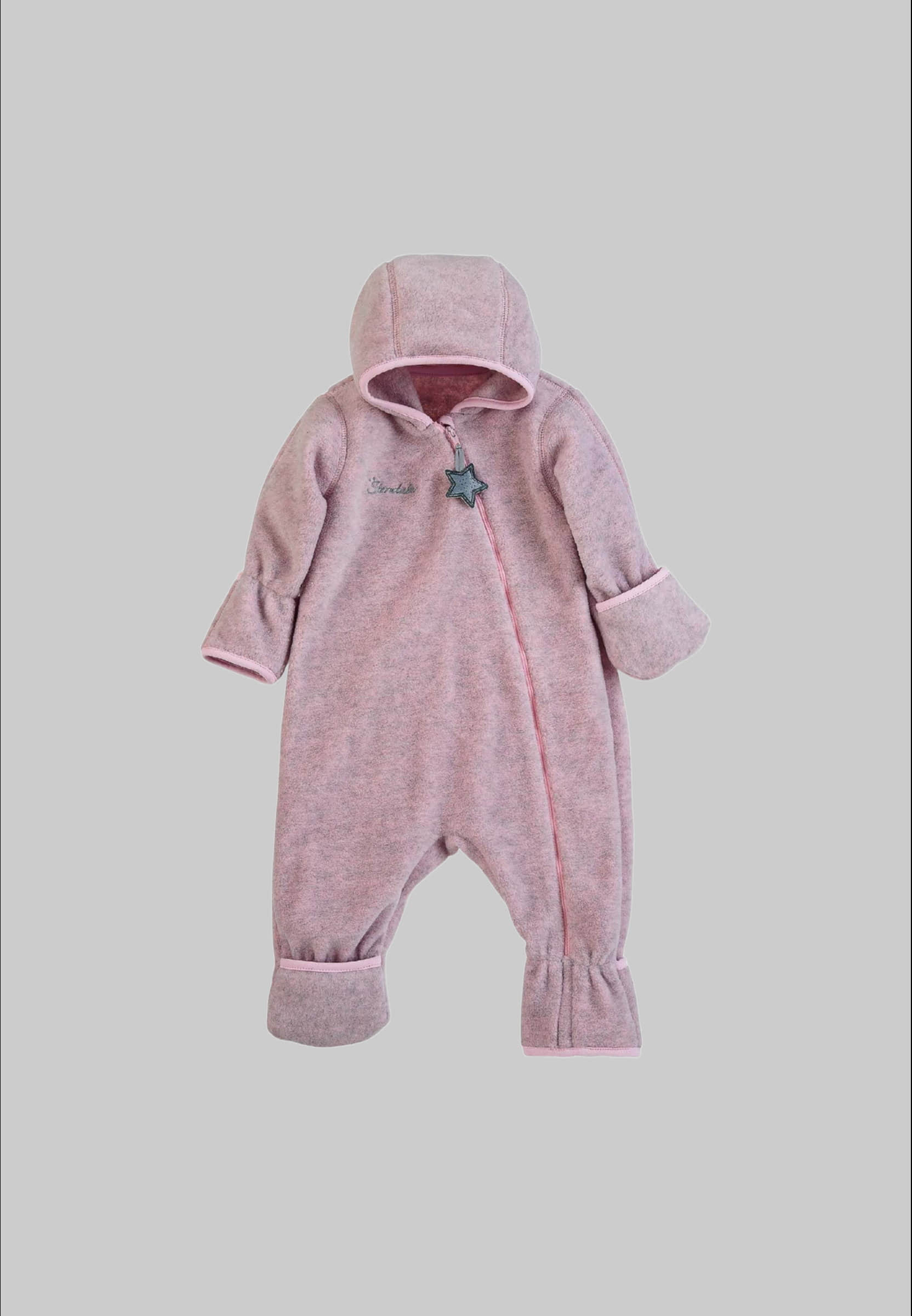 Sterntaleru00AE Sterntaler® Microfleece Overall - Cozy Baby Jumpsuit | Shop Now rosa melange Babymode