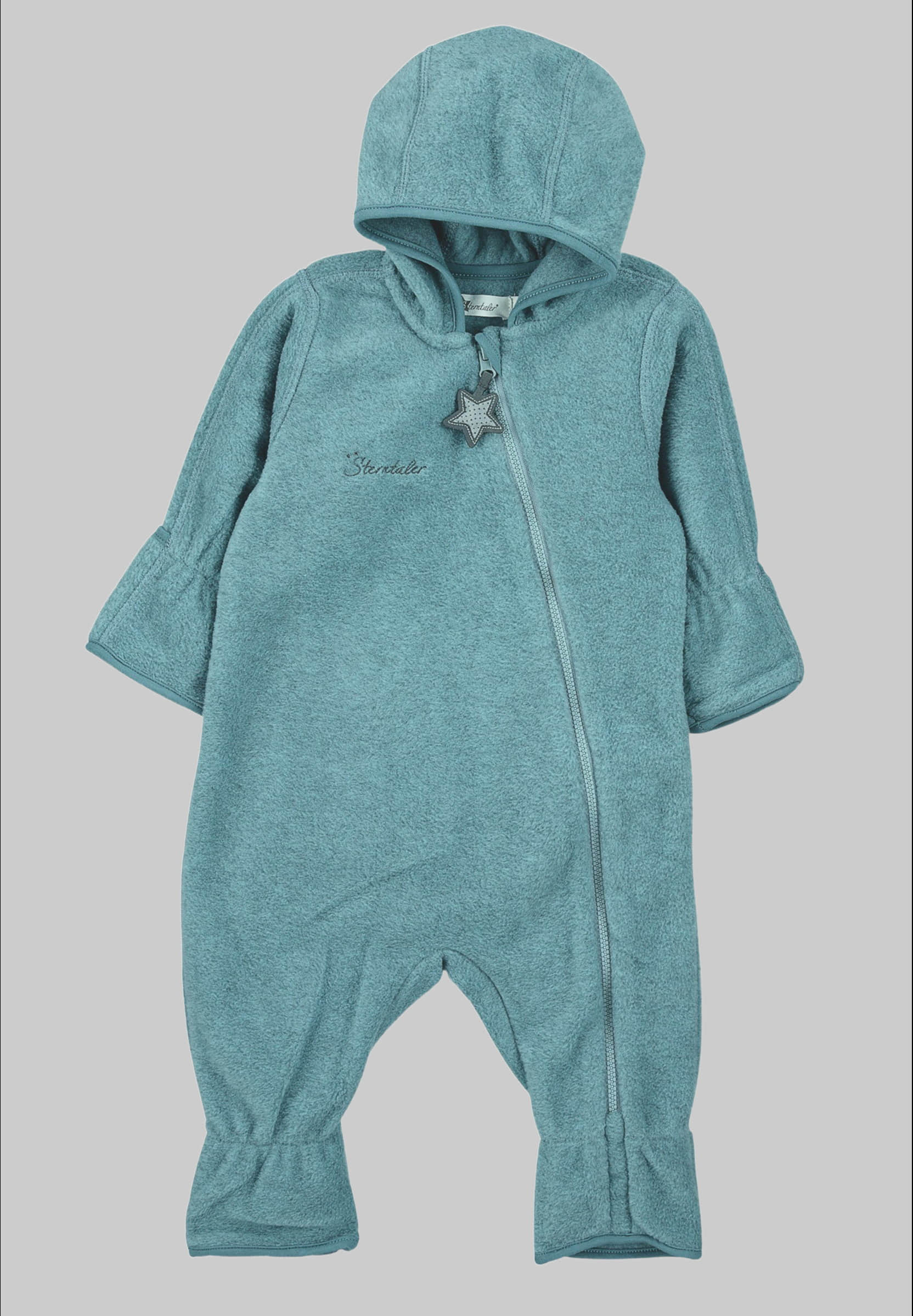 Sterntaler® Microfleece Overall - Cozy Baby Jumpsuit | Shop Now türkis mel Babymode Sterntaleru00AE