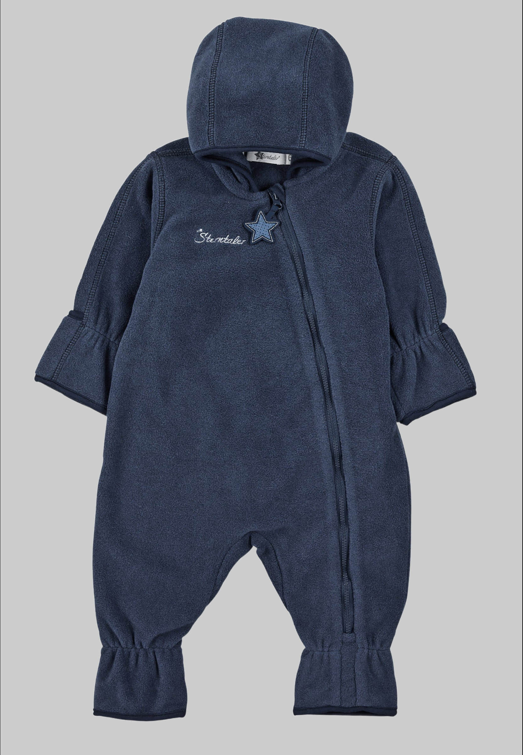 Sterntaleru00AE Babymode Sterntaler® Microfleece Overall - Cozy Baby Jumpsuit | Shop Now blau melange
